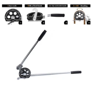 Rohrbieger Rohrbieger Rohrbieger Stahl für 5/8" Rohrkapazität 0-180 Grad - Bild 1 von 17