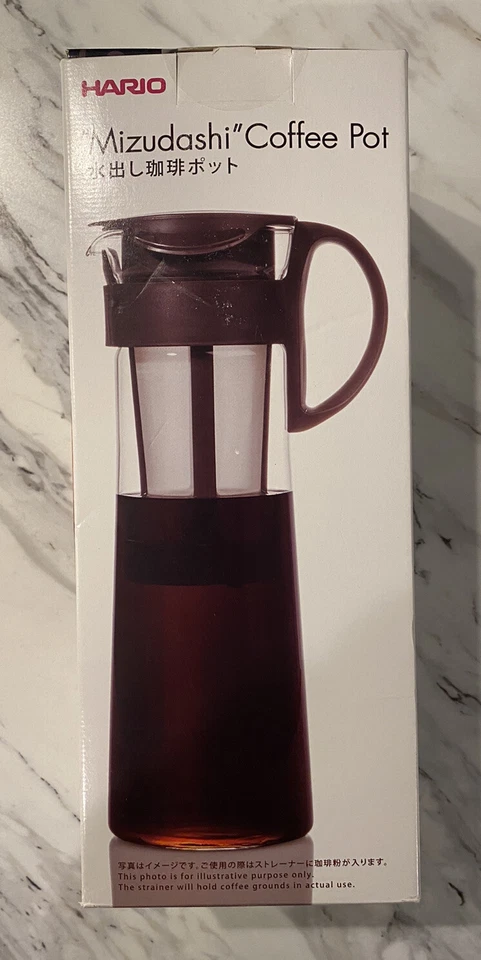 Cafetera Hario Water Brew, 1000 ml, marrón Foto 1 de 4