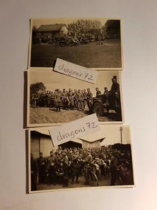 3 x Foto Ostpreussen Vormarsch Soldaten WH Strasse Insterburg nach Kowno ++orig. - Foto 1 di 10