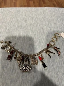 Ritzy Couture by Esme Hecht, Charm Bracelet, Super Cute & Fun, Whimsical, New! - Picture 1 of 9