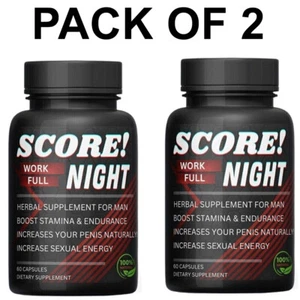 Suplemento natural de aumento del rendimiento masculino 500 mg 60 cápsula para la salud sexual - Imagen 1 de 8