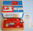 MUSEAELER CONDITION Berlin US ZONE 40s Regina children sewing machine WITH FUNCTION ORIGINAL PACKAGING