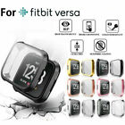 Fo Fitbit Versa 2 2019 Silicone TPU Shell Case Screen Protector Frame Full Cover