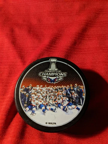 2018 Washington Capitals Photo Stanley Cup Champions Souvenir Hockey puck Cover