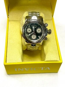 INVICTA Reserve 28618 Venom Watch Silver/Black DIAMOND-41.5mm Watch 1000M - Picture 1 of 11