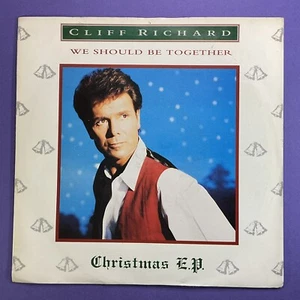 Cliff Richard, We Should Be Together, Christmas EP, 7" Vinyl Record - Picture 1 of 4
