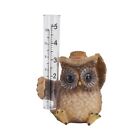 Owl Rain Gauge Owl Raingauge Gardening Supplies Weatherproof Bridge Collection