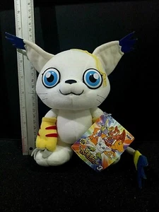 DIGIMON Adventure 02 TAILMON GATOMON 7" Tall Plush Doll BANPRESTO 2000 Japan H/T - Picture 1 of 8