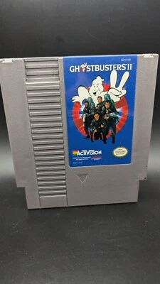 Ghostbusters II (NES, 1990) - Rare Classic! Authentic Nintendo Game  - Image 1 of 4