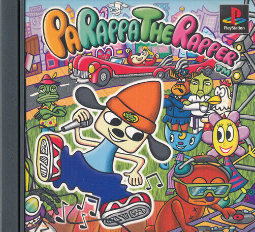 Parappa the Rapper Promo Promotional Cardboard Counter Display Playstation  1 PAL