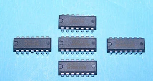 5 PCS  SN74HC02N NOR Gate IC DIP-14 - Picture 1 of 1
