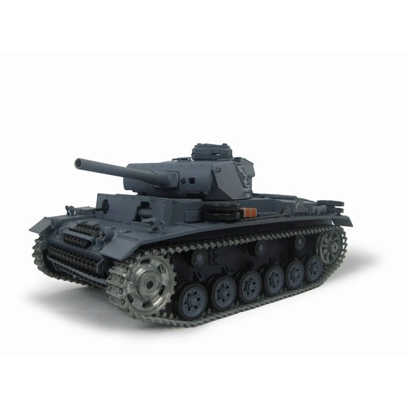 Torro 1:16 RC Panzer PzKpfw III Ausf. L grau BB+IR (Metallketten) - Bild 1 von 1