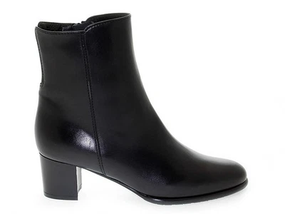 Botin tobillero PITTI LINEA 712 de cuero negro - Zapatos Mujer - Imagen 1 de 4