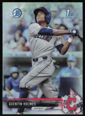 2017 Bowman Draft CHROME REF #BDC-118 Quentin Holmes   - FREE SHIPPING - Image 1 of 2