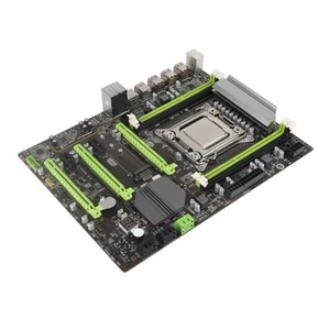 Desktop Motherboard 6xSATA 4xDDR3 DIMM 8 Phase Power Dual Indicator LGA 201 CHP - Bild 1 von 22
