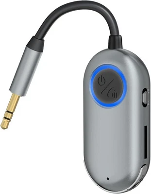 CCHKFEI Bluetooth 5.3 Sender Klinke Adapter Transmitter Empfänger, Bluetooth Sender