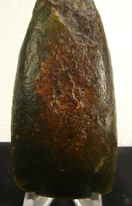 Neolithic Chinese Jade Adze Amulet w/Sacrificed Beasts for Newborn w/Translation - Picture 1 of 12