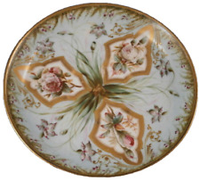 Antique 19thC Copeland Porcelaine Floral Saucer Anglais Angleterre Porzellan