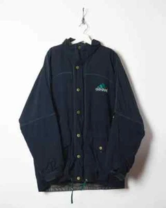 Chaqueta forrada vintage Adidas Equipment talla L Anorak Parka polar sudadera con capucha años 80 90 - Imagen 1 de 22