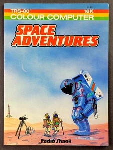 Vintage 1984 Radio Shack TRS-80 Color Computer Space Adventures 62-8001 - Picture 1 of 4