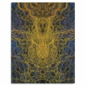 "Panel de pared de metal ""Becoming"" edición limitada aluminio 14x11" listo para colgar arte" - Imagen 1 de 2