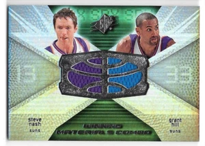 2008-09 Upper Deck SPx Winning Materials Combos #WMC-NH Steve Nash Grant Hill - Picture 1 of 2