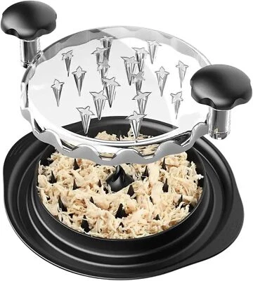 MARKENLOS Upgrade Chicken Shredder, Meat Shredding Grinder Tool with Handles Non-Slip