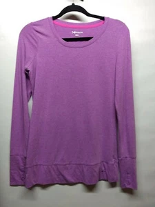 Xersion Long Sleeve Athletic Top Purple Size Small Thumb Holes 004 - Picture 1 of 4