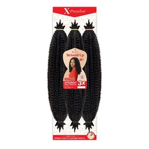 Outre Crochet Braids X-Pression Twisted Up 3X Springy Afro Twist 24" - Picture 1 of 4