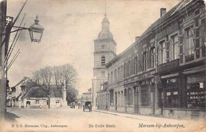 België - MERKSEM Antwerpen - De Oude Kerk - De hoeken van de ansichtkaart zijn a - Picture 1 of 2