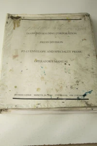 Diamond P7 - 13  Envelope Press Operations and Parts Manual - Picture 1 of 6