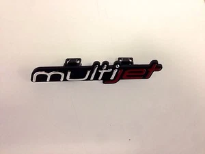 BRANDNEU FIAT MULTIJET ABZEICHEN Emblem Bravo Panda Doblo Grande Punto Stilo JTD - Bild 1 von 1