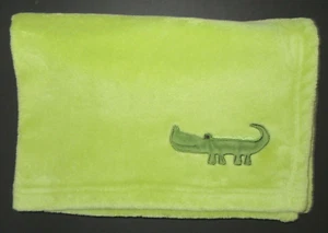 Circo Alligator Crocodile Baby Blanket Green Plush Security Lovey Target 30x30" - Picture 1 of 4