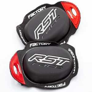 RST 1924 Factory Reverse Motorcycle Bike Riding Knee Sliders - Picture 1 of 12