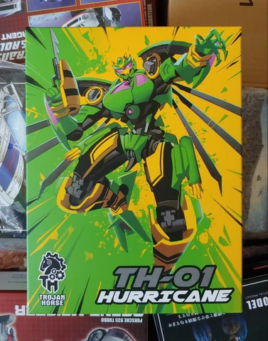 Trojan Horse TH-01 Hurricane Waspinator BW Transformable🇺🇸SEALED NEW! Cover
