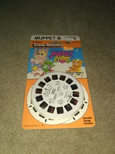 Vintage Muppet Babies Cartoon Muppets TV Show View-Master 3 Reels Sealed Pack - Picture 1 of 2