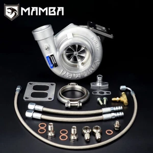 MAMBA 7+7 4" A/R.70 Twisted AS Ball Bearing Turbocharger GTX3082R .86 T4 Divided - Foto 1 di 9