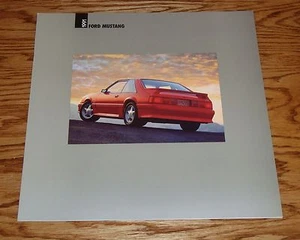 Original 1991 Ford Mustang Deluxe Catalog Sales Brochure 91 LX 5.0L GT - Picture 1 of 1