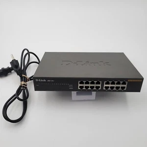 D-Link DSS-16+ 16-Port Fast Ethernet Unmanaged Switch w/ Power cable (Z3E2) - Picture 1 of 7