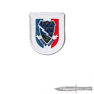 506th Parachute Infantry Reg Flash and DUI Embroidered Patch with Wax Backing - Picture 1 of 1