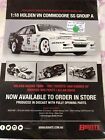 FREE POST AUSTRALIA BIANTE 1:18 BROCHURE HOLDEN VN SS GROUP A PERCY/GRICE 1991 *