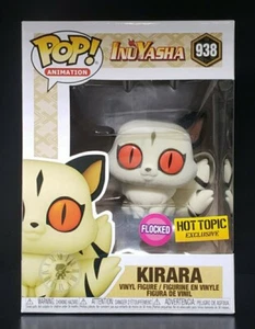 Funko Pop + Protector! Animation #938 Inuyasha - Kirara (Flocked) Hot Topic - Picture 1 of 12