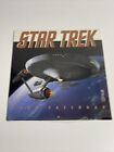 Star Trek 1998 Calendar Sealed, Wall Hanging Vintage Fan Collectible Gift
