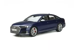 Modellauto GT Spirit Audi S8 2020 navarra blue GT313 1:18 Neu ungeöffnete OVP - Picture 1 of 11