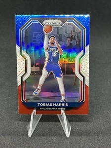 2020-21 Panini Prizm - Red White & Blue Prizm #202 Tobias Harris - Picture 1 of 2