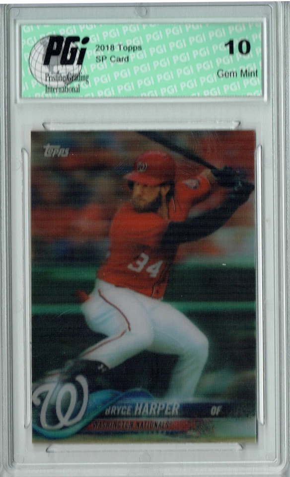 Bryce Harper 2018 Topps On Demand 3D #87 Only 269 Made Card PGI 10 - Image 1 of 1