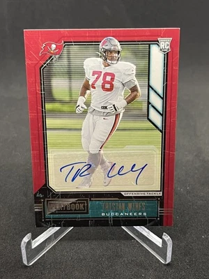 2020 Panini Playbook Rookies Signatures #146 Tristan Wirfs Auto RC - NM-MT - Image 1 of 2