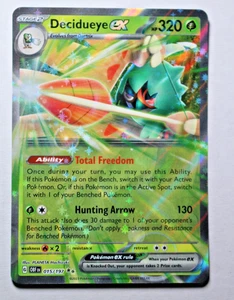 Decidueye ex 015/197 Sv03: Obsidian Flames Holo - Picture 1 of 7