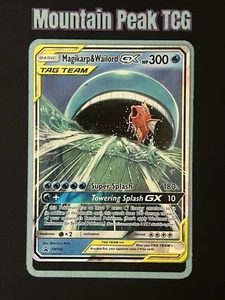 NM Magikarp & Wailord GX SM166 - Sun & Moon Promo - Pokemon Card - Picture 1 of 2