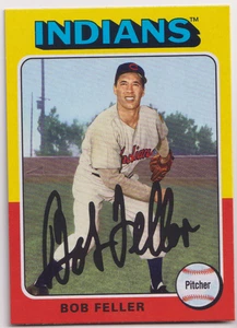 2019 Topps Archives #176 Bob Feller Cleveland Indians HOF - Bild 1 von 2